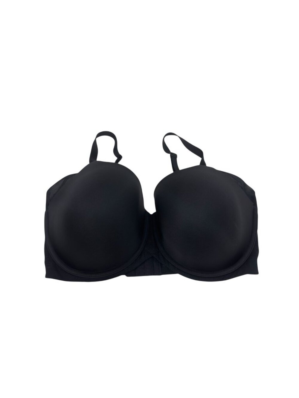 Wacoal Womens Black Full Coverage Tshirt Bra Size US 38G Mesh Fabric Comfort